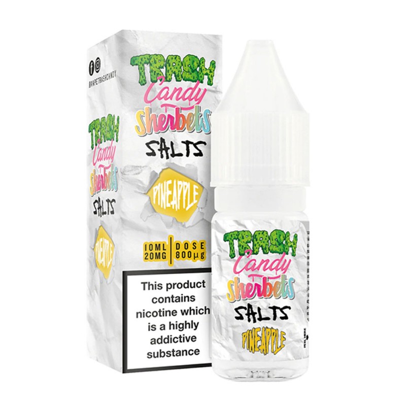 Pineapple Sherbet Trash Candy Salt E-liquid UK