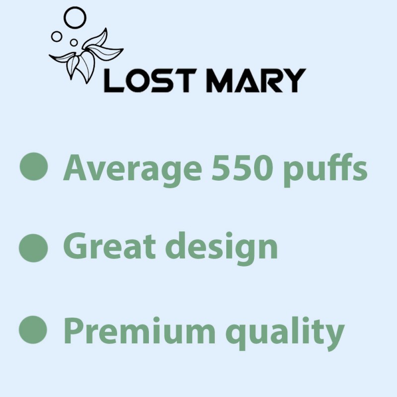 Lost Mary UK info