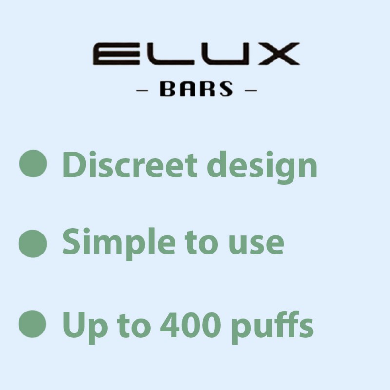 Elux Bars disposable puff bar info UK