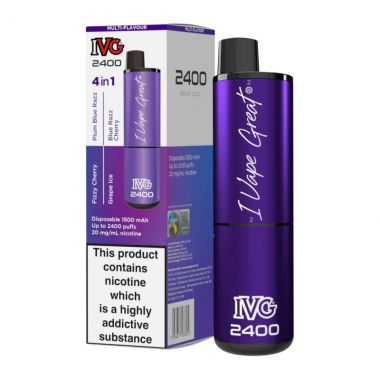 IVG 2400 Purple Edition Bar UK