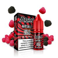 Brutal Red & Black Nic Salt 10ml E-liquid