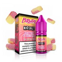 Brutal - by Just Juice Rhubarb & Custard Nic Salt 10ml E-liquid