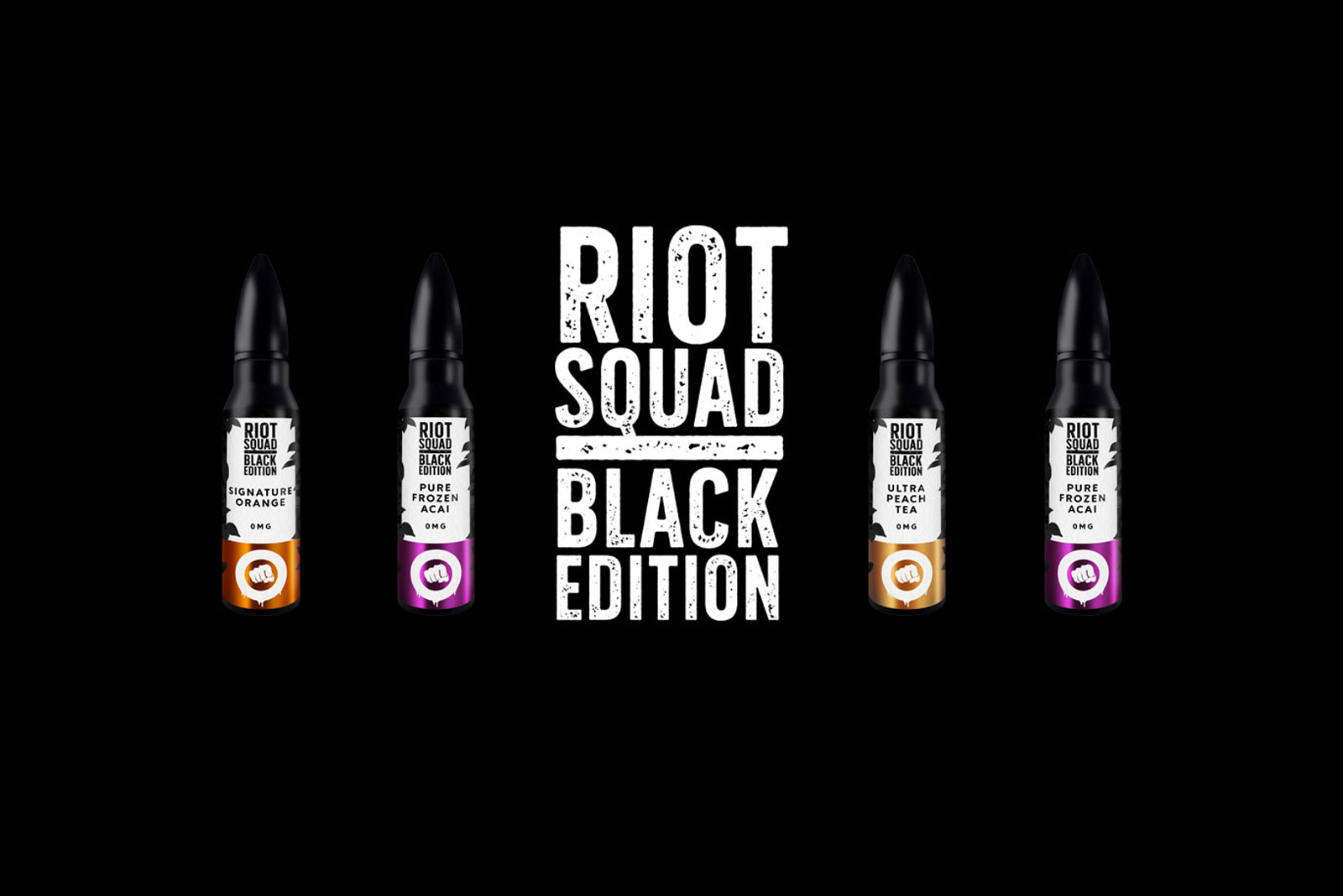 Riot Squad Black Edition at Flavour Vapour