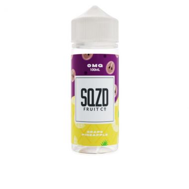 SQZD-GrapePineapple-E-liquid-100ml-0mg-Shortfill-UK