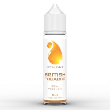 Haven High VG British Tobacco e-liquids 50ml UK