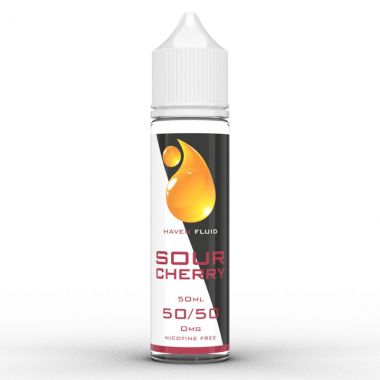 Haven Sour Cherry 50/50 50ml short fill e-liquid UK