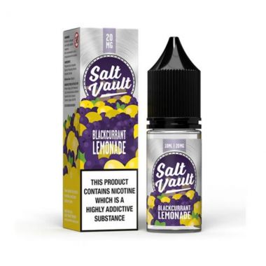 Salt Vault Blackcurrant and lemonade salt nic e-liquid UK