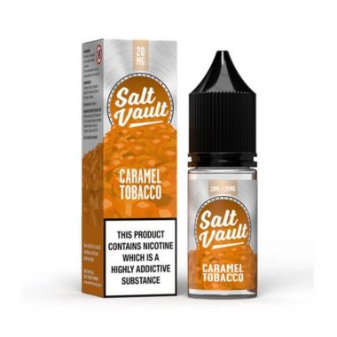 Salt Vault Caramel Tobacco salt nic e-liquid UK