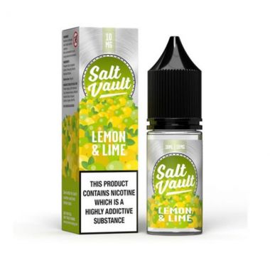 Salt Vault Lemon And Lime salt nic e-liquid UK