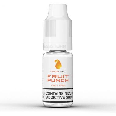 Haven Salt fruit punch salt nic e-liquid UK