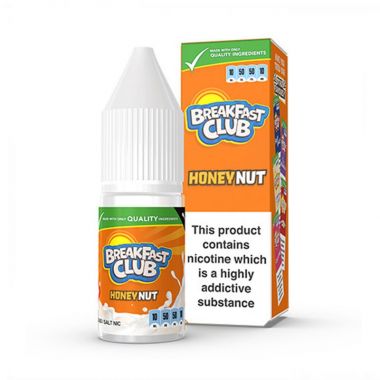 Honey Nut Breakfast Club salt e-liquid UK