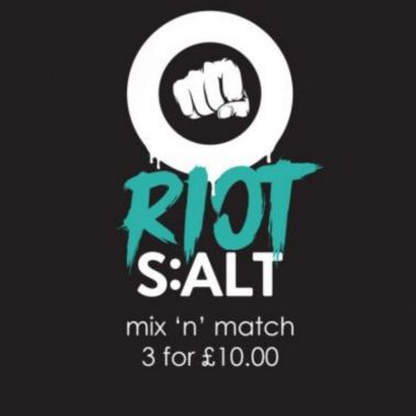 Lemon Mint riot salt 10ml e-liquid UK