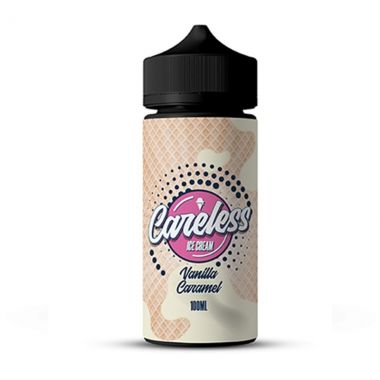 Vanilla Caramel Ice Cream Careless E-liquid 100ml UK