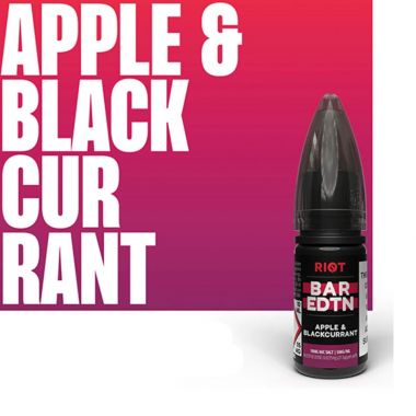 Apple and Blackcurrant Bar EDTNS 10ml salt UK
