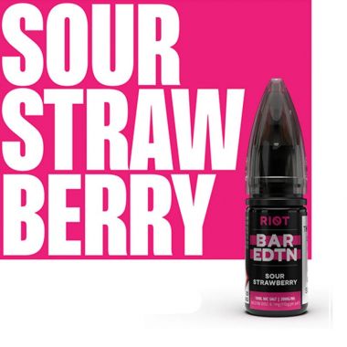 Sour Strawberry Bar EDTNS 10ml Salt UK