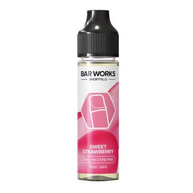 Bar Works Sweet Strawberry 50ml 0mg e-liquid UK