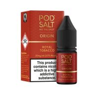 Pod Salt ORIGIN Royal Tobacco Nic Salt 10ml E-liquid