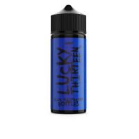Lucky Thirteen Blue Raspberry Bottles 100ml 0mg E-liquid